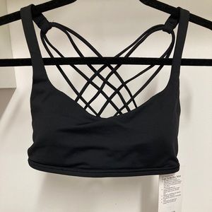 Size 10 Free to be Wild bra Lululemon